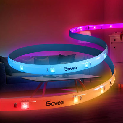 Govee RGBIC Pro 24.6' LED Strip Lights: Smartphone App Controlled Neon-Style Lights