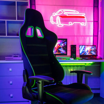 Sports Car USB Powered Led Neon Sign Dimmable Neon Light Wall Decor for Room Garage Decor Party Birthday Handmade Gift Pub Cave