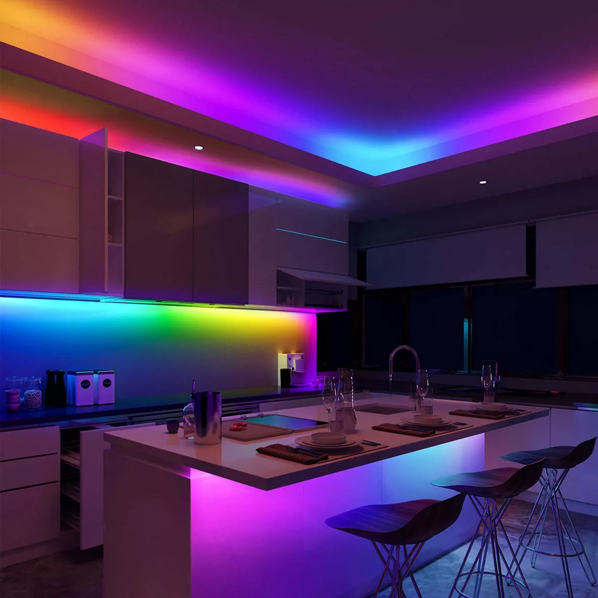 Govee RGBIC Pro 24.6' LED Strip Lights: Smartphone App Controlled Neon-Style Lights